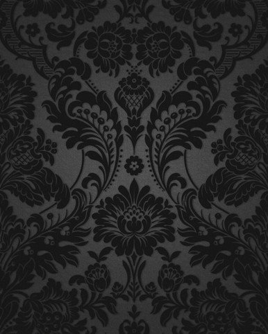 [106585-Sample] Gothic Damask Noir (106585) – Muestra