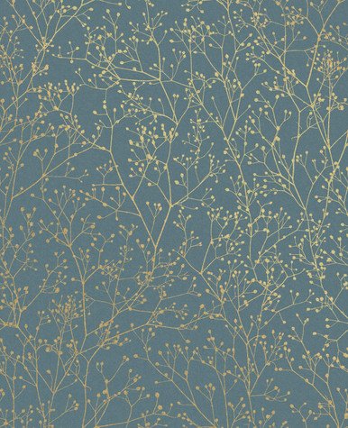 [120384-Sample] Gypsophila Airforce Blue And Soft Gold (120384) – Muestra