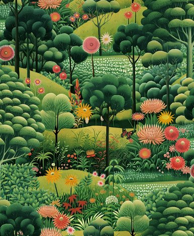 [127924-Sample] Arley Garden Day Green (127924) – Muestra